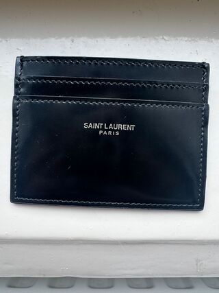 Pasjeshouder Saint Laurent Paris, Zwart